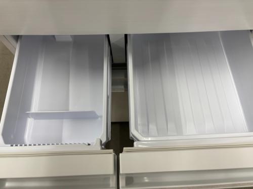 SHARP (シャープ) 6ドア冷蔵庫 SJ-MF43K-W 2023年製 429L