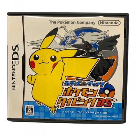 Nintendo (ニンテンドー) ポケモンタイピングDS DS用ソフト CERO A (全
