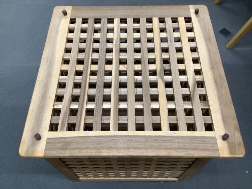 IKEA (イケア) 格子収納BOX  ナチュラル