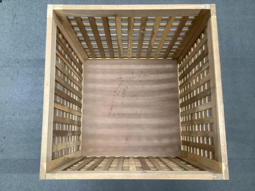 IKEA (イケア) 格子収納BOX  ナチュラル