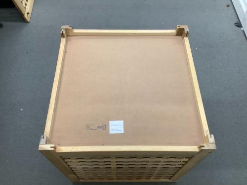 IKEA (イケア) 格子収納BOX  ナチュラル