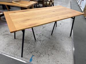 IDEE (イデー) ダイニングテーブル ナチュラル×ブラック