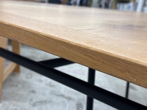 IDEE (イデー) ダイニングテーブル ナチュラル×ブラック