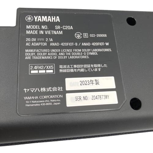 YAMAHA (ヤマハ) サウンドバーシステム SR-C20A 2023年製