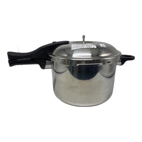 【新品、未使用】ゼロ活力鍋5、5リットル　シリコン蓋セット アサヒ軽金属 (アサヒケイキンゾク) ゼロ活力鍋 5.5L PSCマーク(圧力鍋