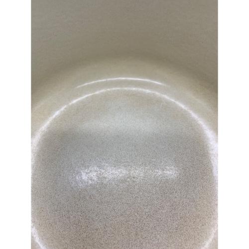 LE CREUSET (ルクルーゼ) 両手鍋 20cm ブルー