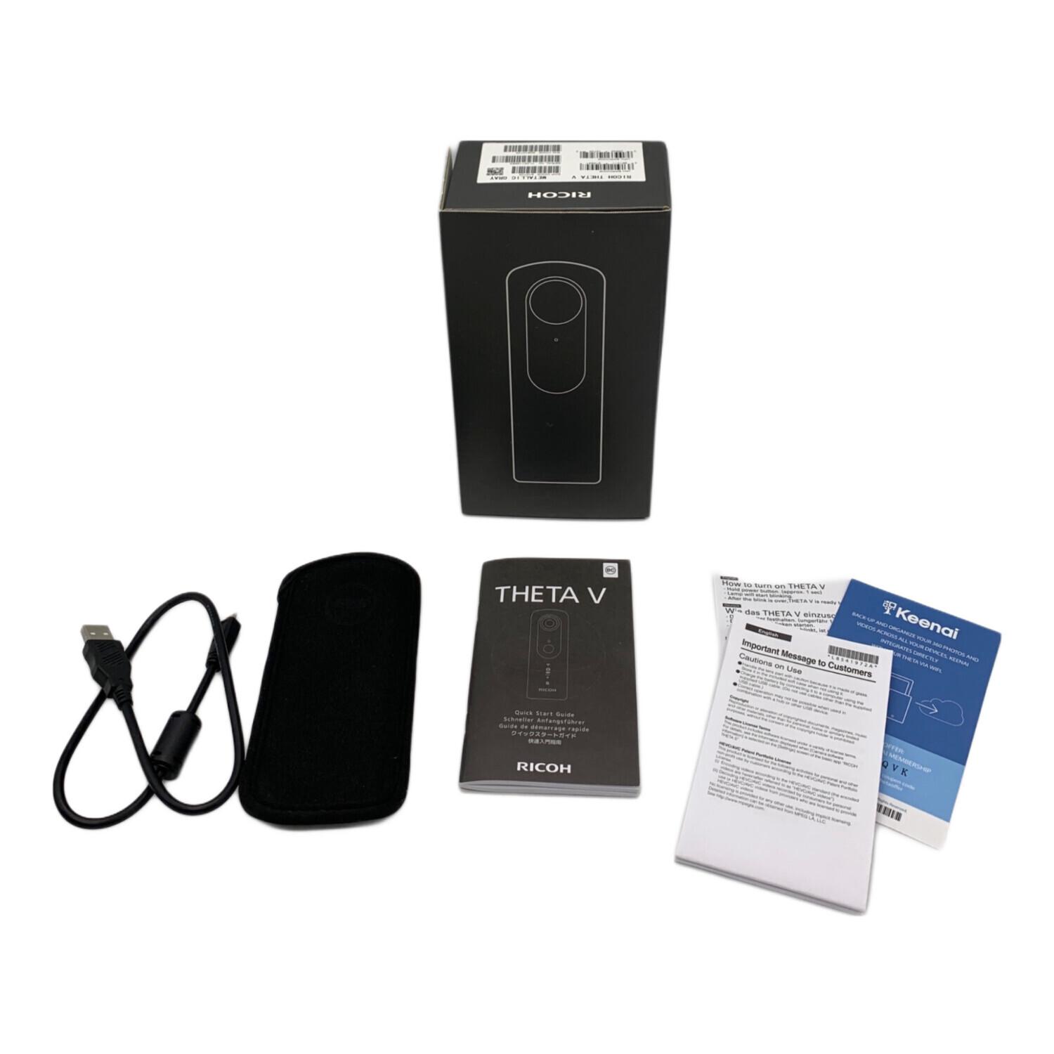 RICOH (リコー) 全天球デジタルカメラ THETA V｜トレファクONLINE