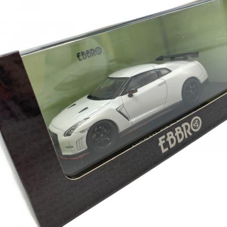 エブロEBBRO 日産NISSAN GT-R NISMO 1/43 ホワイト エブロEBBRO 日産NISSAN GT-R NISMO 1/43 ホワイト Nissan GT-R NISMO