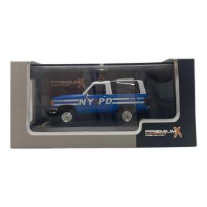 PREMIUM X (プレミアムエックス) 1/43 フォード ブロンコ II 1989 ニューヨーク市警 パトカー モデルカー