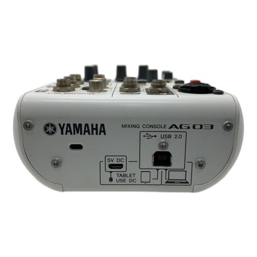 YAMAHA (ヤマハ) ミキサー AG03