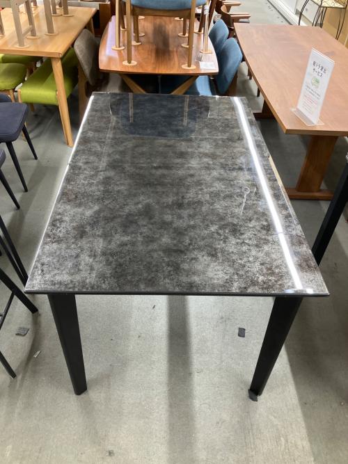 松田家具 (マツダカグ) ダイニング3点セット ブラック