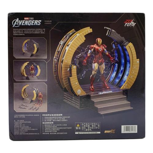 アイアンマン マーク6 スーツアップガントリー　ZD toys 中動玩具 マーベル正規品 1/10 アイアンマン マーク 6 & スーツアップ