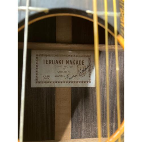 TERUAKI NAKADE クラシックギター C10