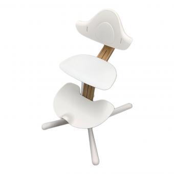 STOKKE (ストッケ) ベビーチェア ホワイト×ナチュラル ノミ ハイチェア