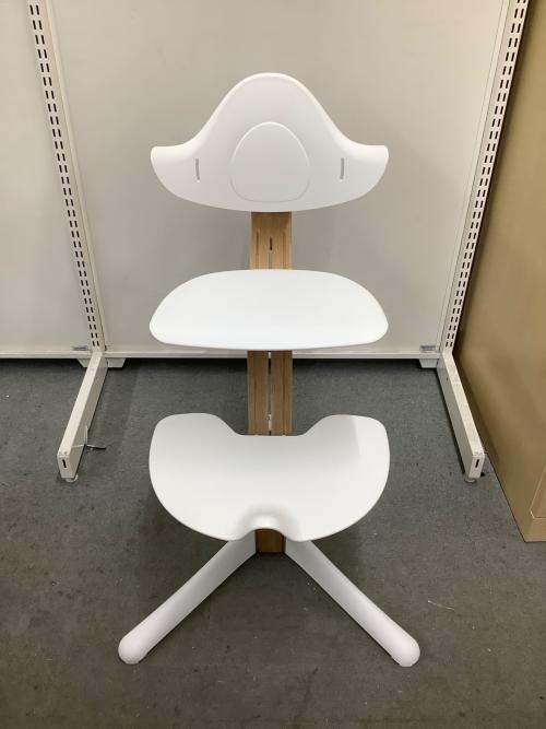 STOKKE (ストッケ) ベビーチェア ホワイト×ナチュラル ノミ ハイチェア