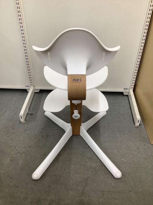 STOKKE (ストッケ) ベビーチェア ホワイト×ナチュラル ノミ ハイチェア
