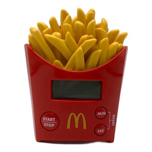 マクドナルド ポテトタイマー 動作確認済み