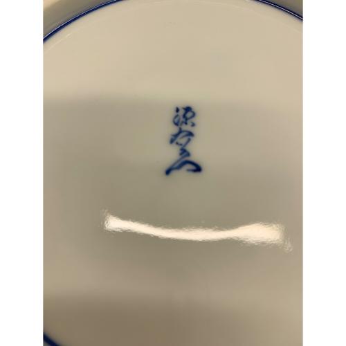皿揃え 茄子絵
