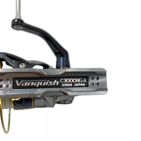 Vanquish C3000HGX スピニングリール VANQUISH (ヴァンキッシュ) スピニングリール リール C3000HG-A 持ち手