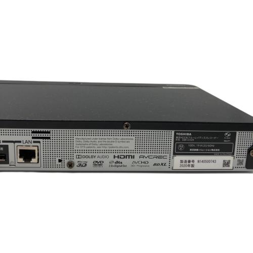 TOSHIBA (トウシバ) Blu-rayレコーダー DBR-W509