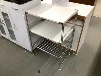 無印良品 (ムジルシリョウヒン) ユニットシェルフ ホワイト×シルバー