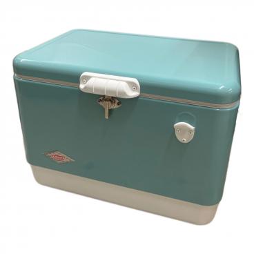 【中古】【店頭引取限定】クーラー95L　6,930円（税込）　3195 54QT スチールベルトクーラー（セージ）の通販｜キャンプ用品の