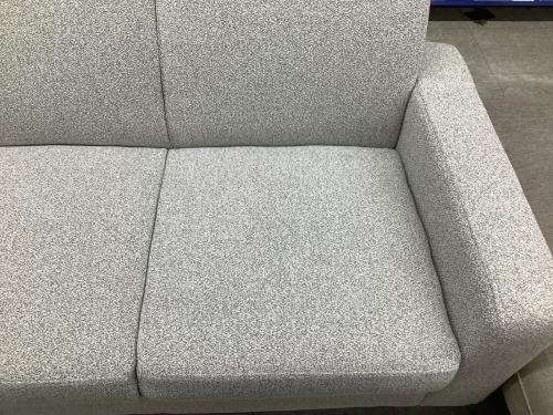 筑波産商 (ツクバサンショウ) 3人掛けソファー LIX-S180 グレー LIX-S180 ファブリック