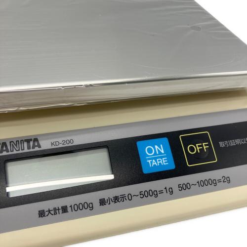 TANITA (タニタ) 卓上スケール KD-200 最大計量1kg