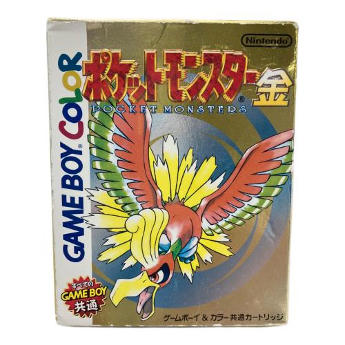 ポケットモンスター金 ゲームボーイ用ソフト -
