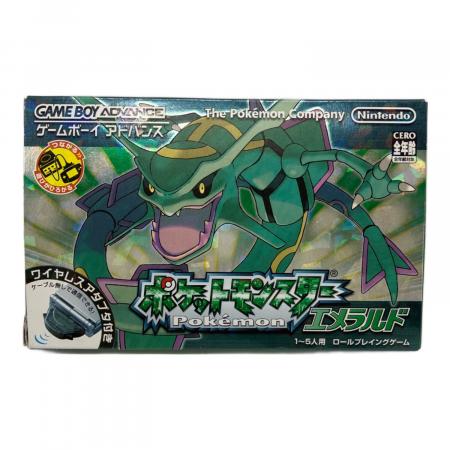 ポケットモンスターエメラルド ゲームボーイアドバンス用ソフト CERO A