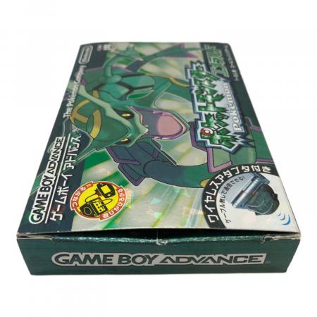 ポケットモンスターエメラルド ゲームボーイアドバンス用ソフト CERO A