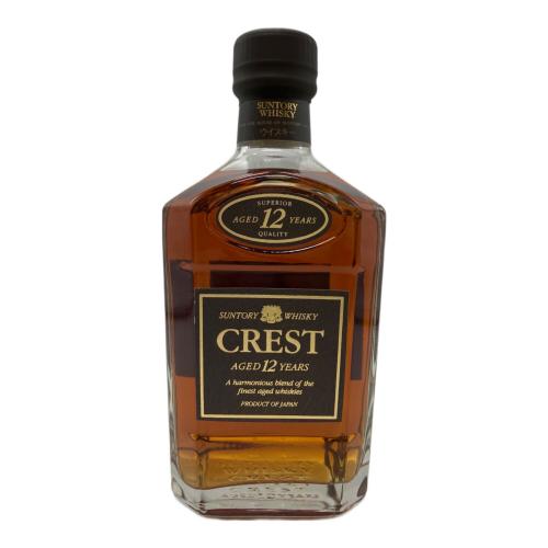 サントリー クレスト ジャパニーズウィスキー 12年 750ml