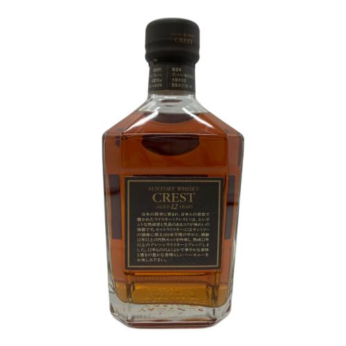 サントリー クレスト ジャパニーズウィスキー 12年 750ml