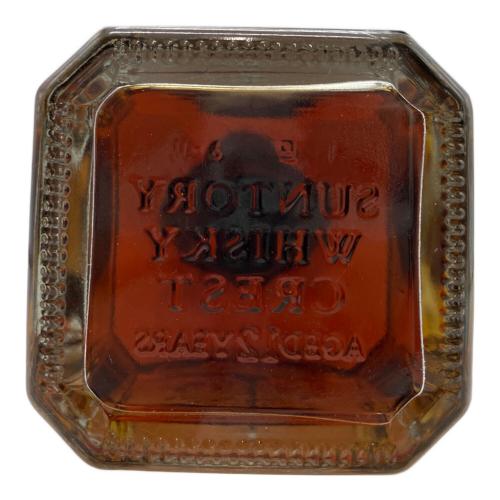 サントリー クレスト ジャパニーズウィスキー 12年 750ml