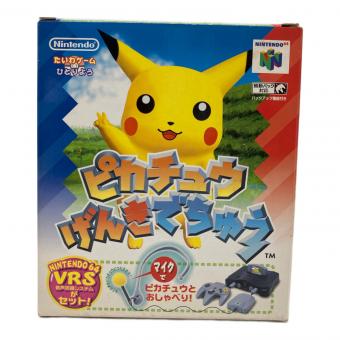 Nintendo (ニンテンドウ) ピカチュウげんきでちゅう Nintendo64用ソフト -