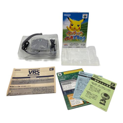 Nintendo (ニンテンドウ) ピカチュウげんきでちゅう Nintendo64用ソフト -