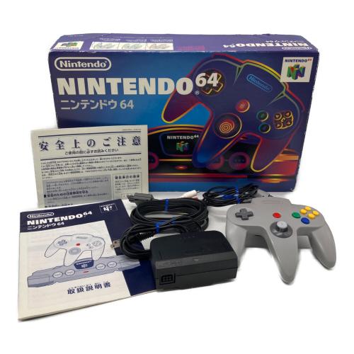 Nintendo (ニンテンドー) Nintendo64 NUS-001｜トレファクONLINE
