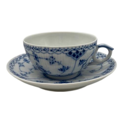 ROYAL COPENHAGEN (ロイヤル・コペンハーゲン) カップ&ソーサー ブルーフルーテッド・ハーフレース