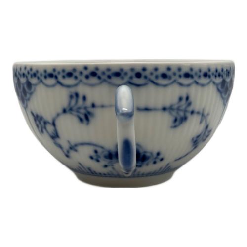 ROYAL COPENHAGEN (ロイヤル・コペンハーゲン) カップ&ソーサー ブルーフルーテッド・ハーフレース