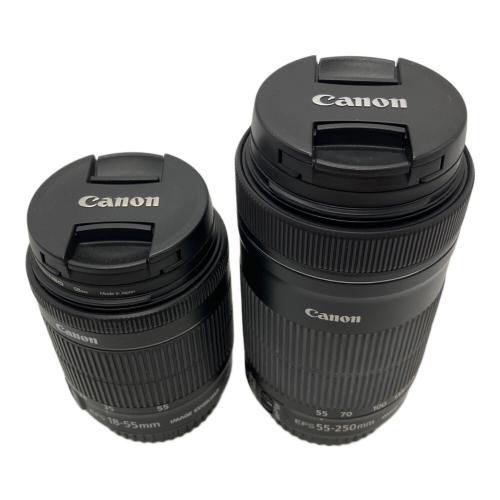 CANON (キヤノン) デジタル一眼レフカメラ DS126571 ダブルレンズキット