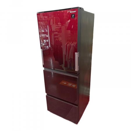 SHARP (シャープ) 3ドア冷蔵庫 SJ-GW35H-R 2022年製 350L｜トレファク
