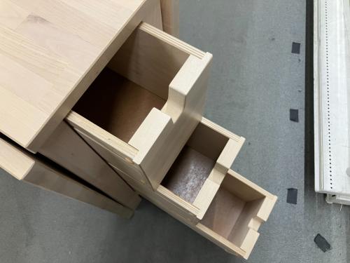IKEA (イケア) 両バタダイニングテーブル ナチュラル ノールデン