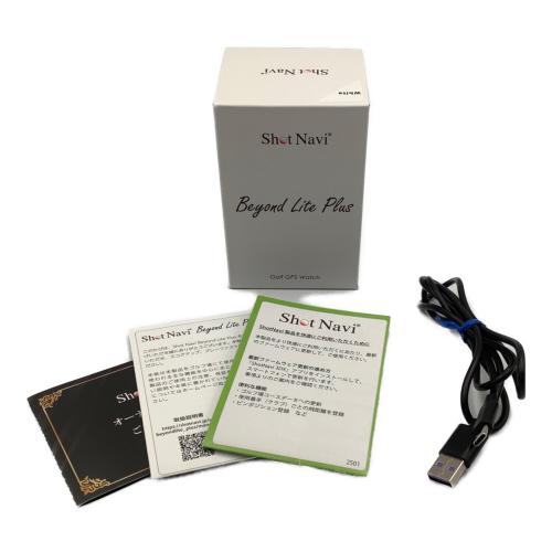 shotnavi (ショットナビ) GPSゴルフナビ GPSゴルフナビ ウォッチタイプ Beyond Lite Plus