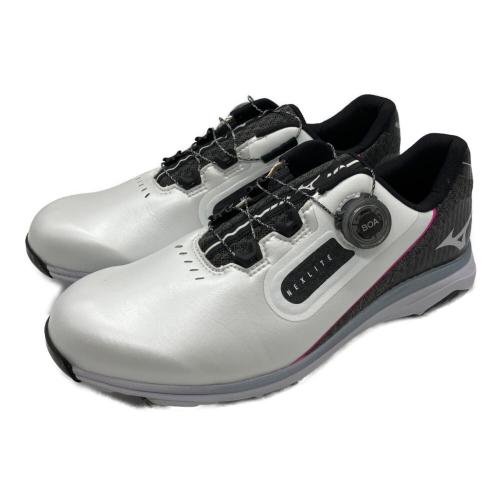 MIZUNO (ミズノ) Nexlite ゴルフシューズ 51GM221591 メンズ SIZE 25.5cm ホワイト