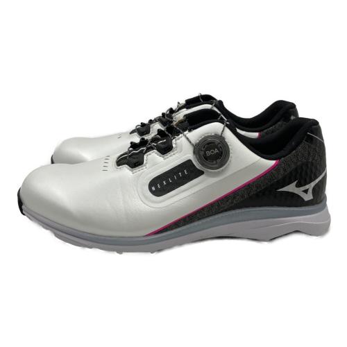 MIZUNO (ミズノ) Nexlite ゴルフシューズ 51GM221591 メンズ SIZE 25.5cm ホワイト