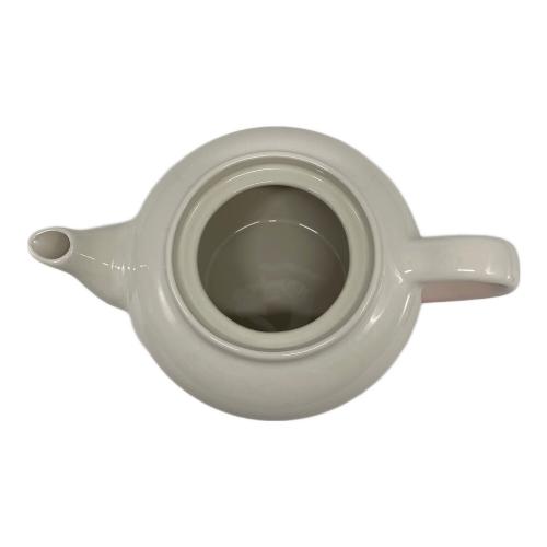 LE CREUSET (ルクルーゼ) ティーポット ベージュ×ピンク