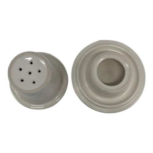LE CREUSET (ルクルーゼ) ティーポット ベージュ×ピンク