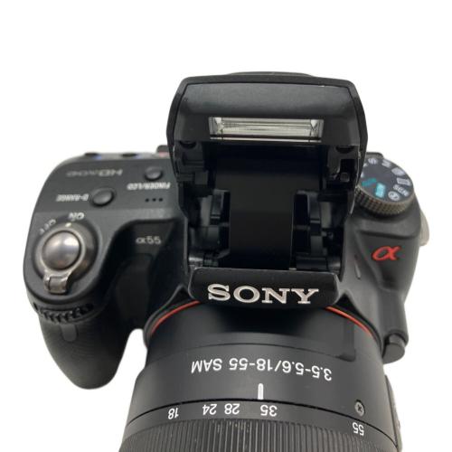 SONY (ソニー) デジタル一眼レフカメラ α55 ダブルズームレンズキット