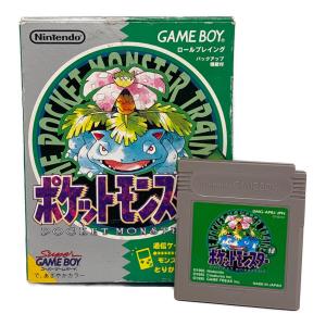 Nintendo (ニンテンドー) ポケットモンスター緑 ゲームボーイ用ソフト