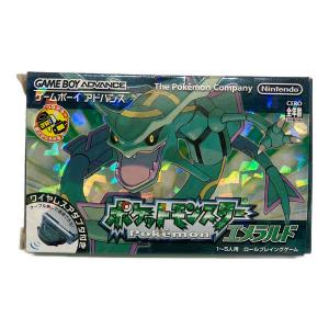 Nintendo (ニンテンドー) ポケットモンスターエメラルド ゲームボーイアドバンス用ソフト ワイヤレスアダプタ欠品 CERO A (全年齢対象)